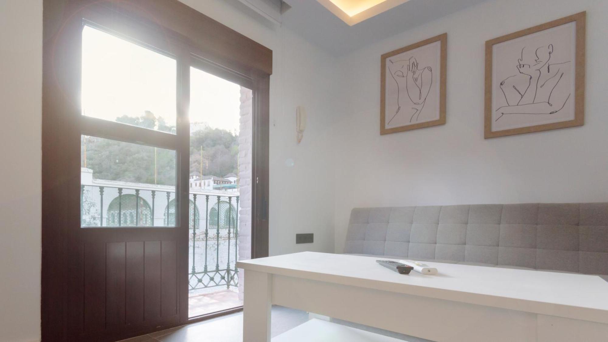 Apartamento Para Dos Al Lado De La Alhambra, En Pleno Centro Appartement Granada Buitenkant foto