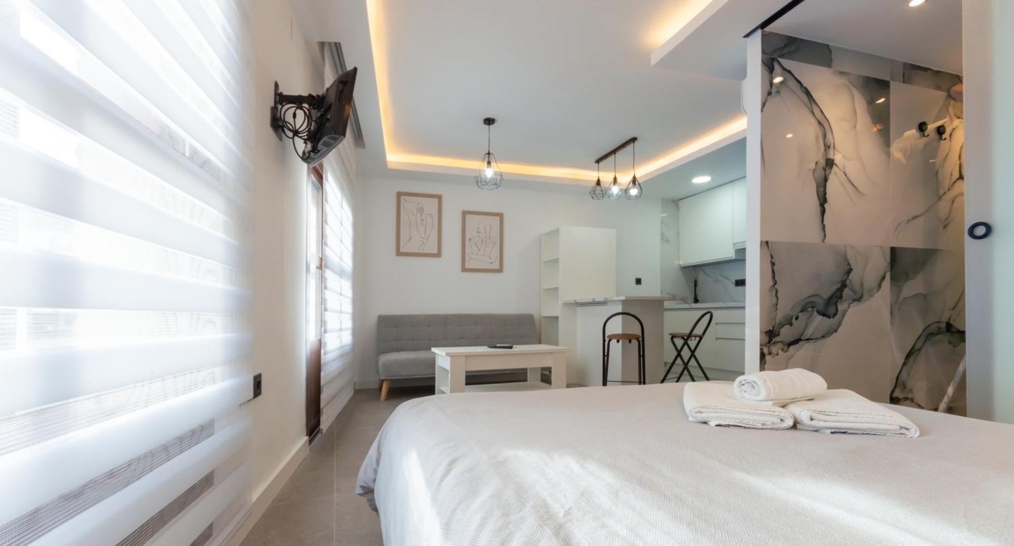 Apartamento Para Dos Al Lado De La Alhambra, En Pleno Centro Appartement Granada Buitenkant foto