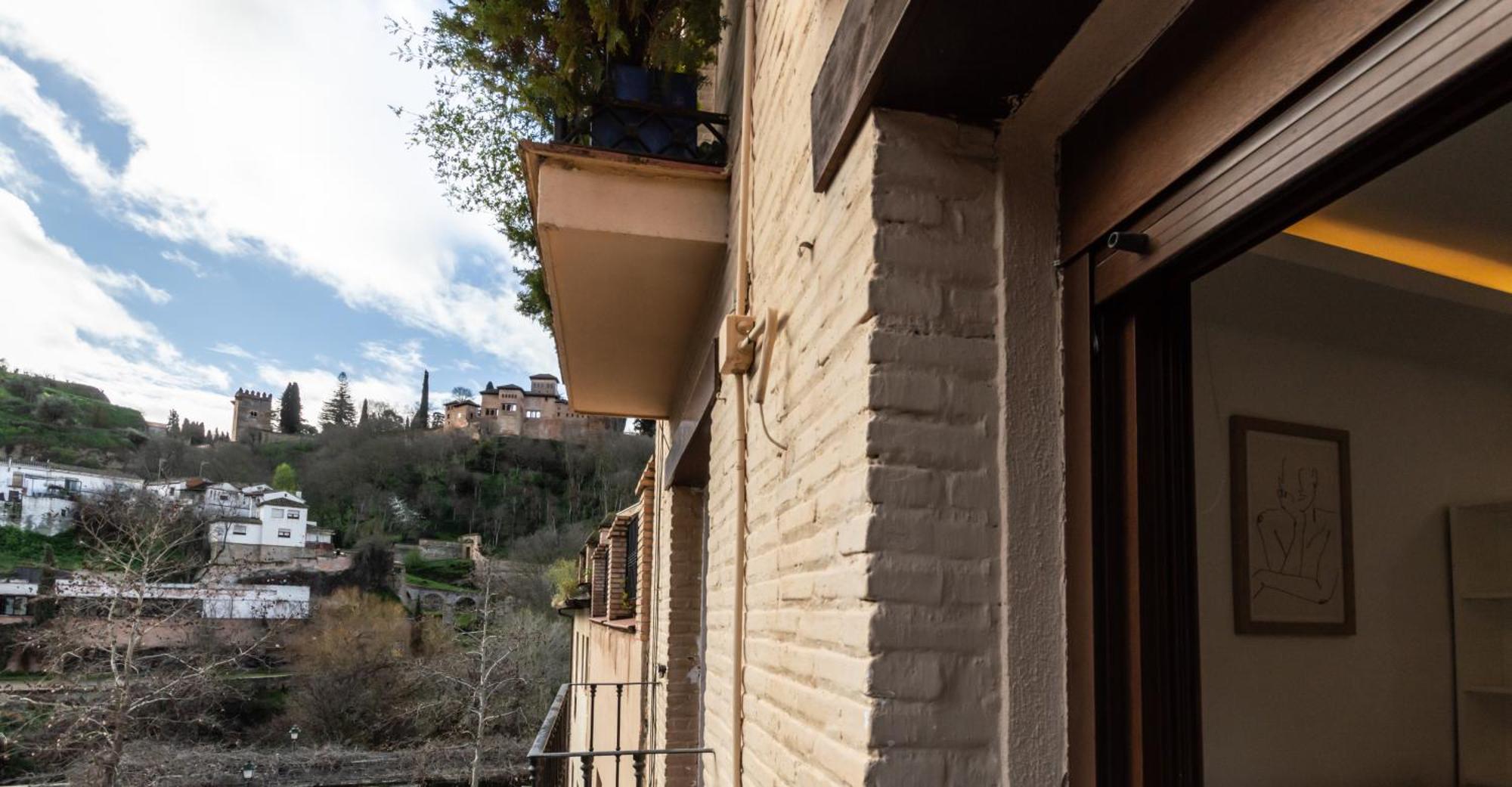 Apartamento Para Dos Al Lado De La Alhambra, En Pleno Centro Appartement Granada Buitenkant foto